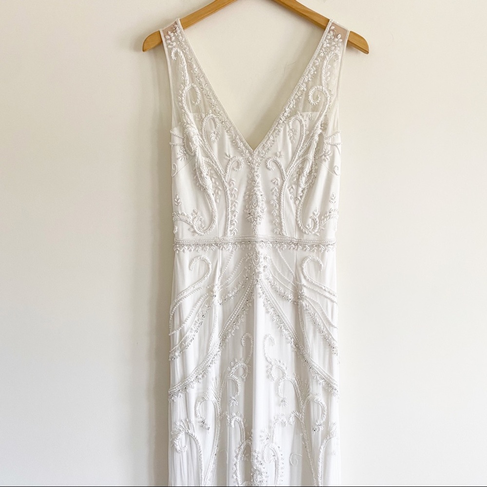 BHLDN Beaded Sorrento Wedding Dress - Picture 15 of 15